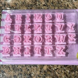 New Uppercase Alphabet Cutters